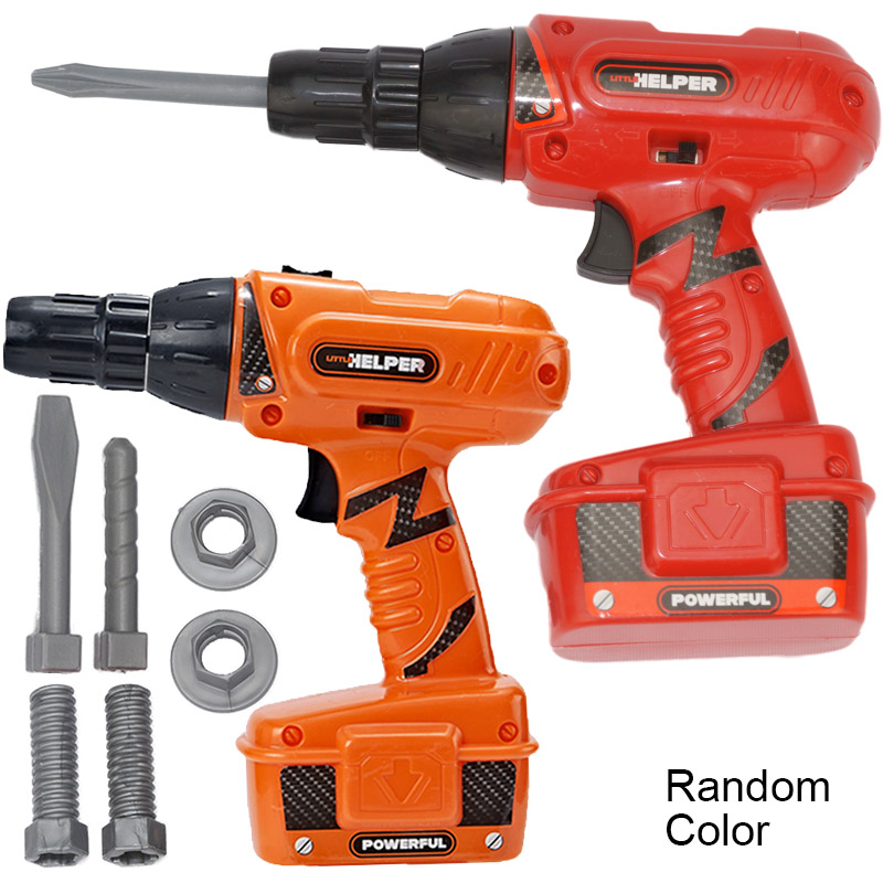 Gardening Tools For 8 Year Olds - Herramientas de juguete, taladro eléctrico BO,