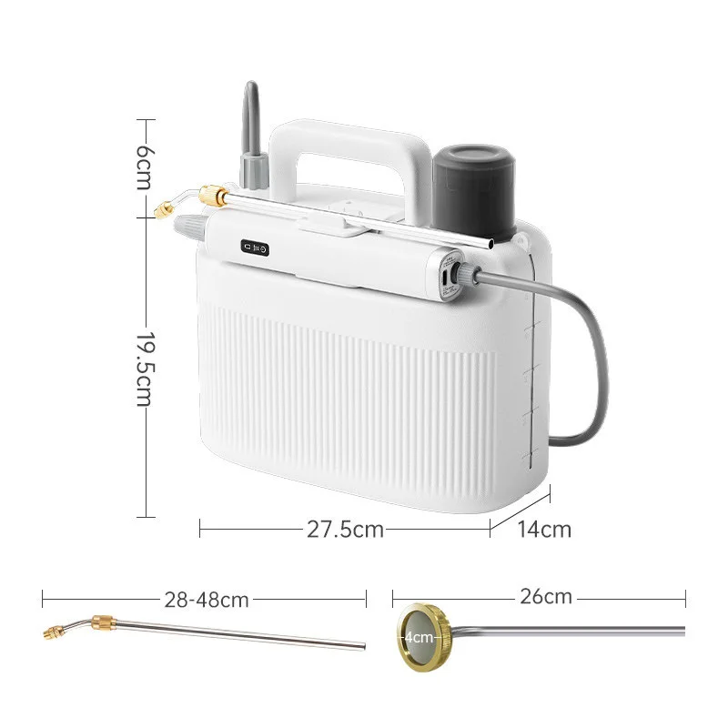 Gardening Tools Electric - Pulverizador Eléctrico de Jardín Tipo Mochila,