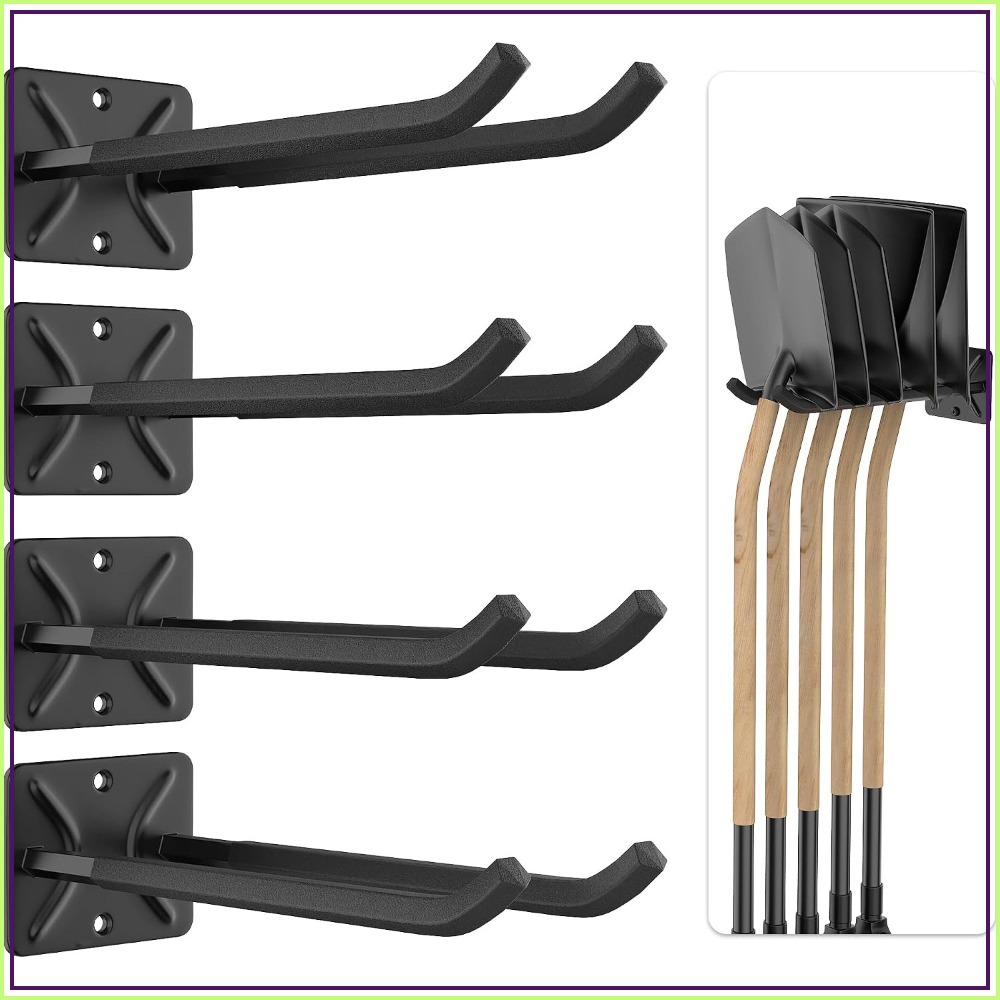 Gardening Tools In - Ganchos de almacenamiento resistentes para garaje,