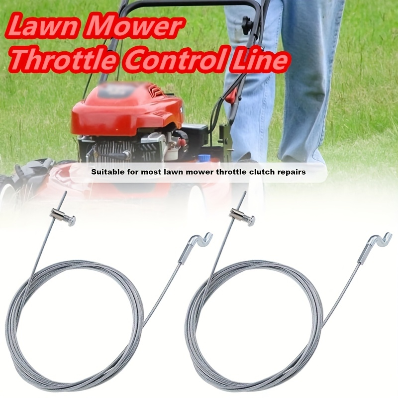 Gardening Tools Usa - Cable de acelerador para cortacésped, gancho