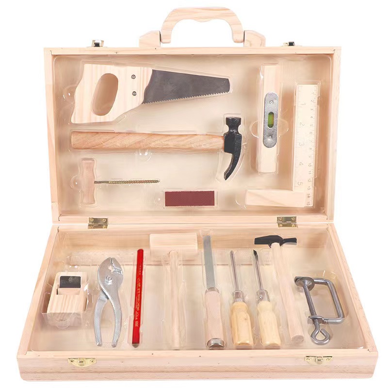 Gardening Tools For 8 Year Olds - Caja de madera de carpintero para