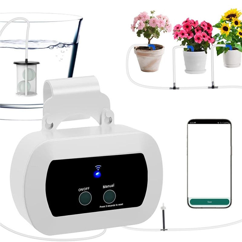 Drip Irrigation Kit - Sistema de riego inteligente por wifi