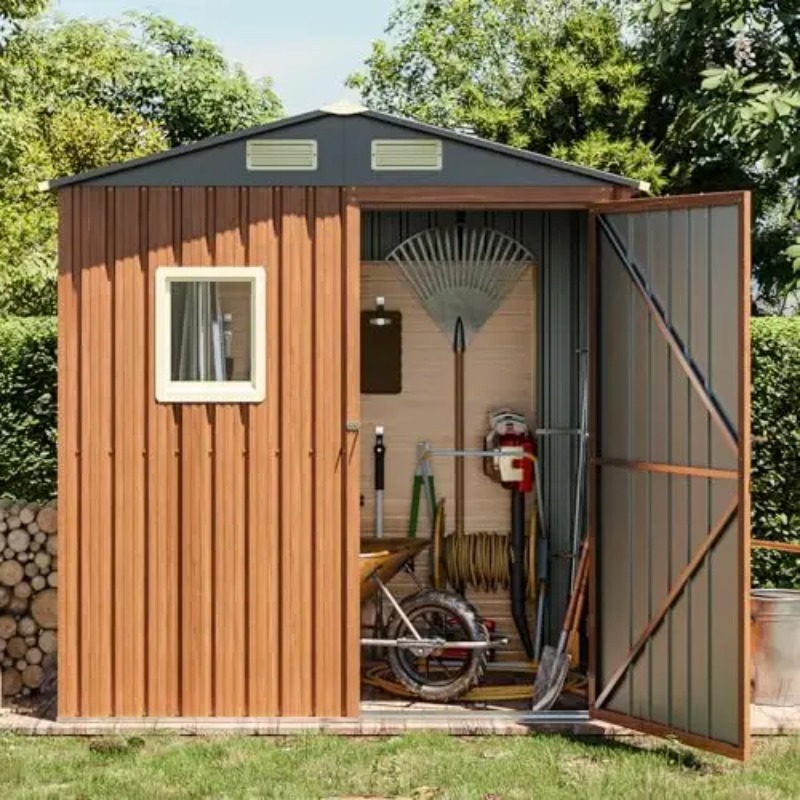 Gardening Tools In - Caseta de Almacenamiento Exterior de 6x4