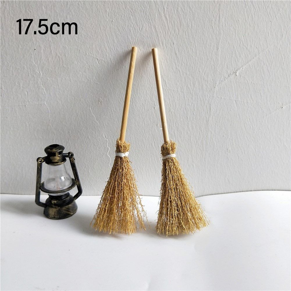 Gardening Tools Bag - 5 unidades/bolsa Escoba miniatura para decoración