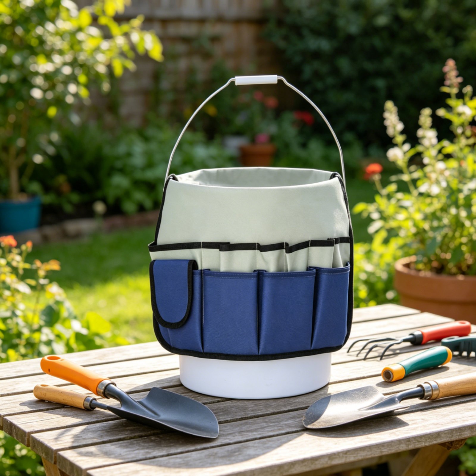 Gardening Tools Bag - Bolsa de Lona para Herramientas de