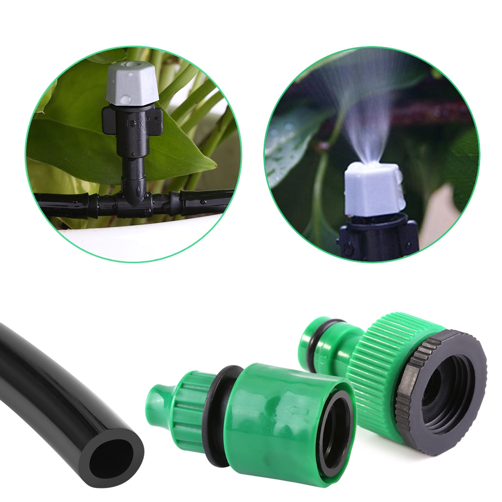 Sistema de Riego por Aspersión - Drip Irrigation Kit reseña y precio