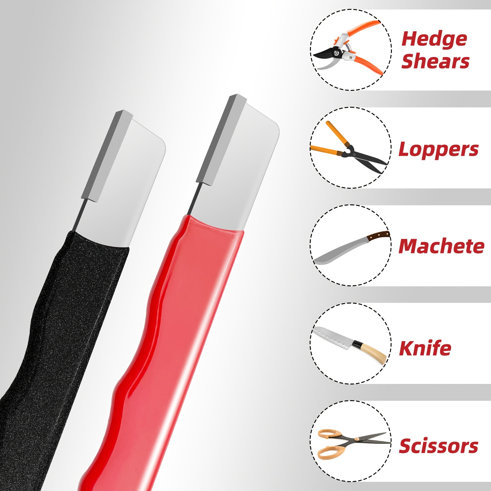 Afilador de tijeras de jardín, - Gardening Tools You Must Have reseña y precio