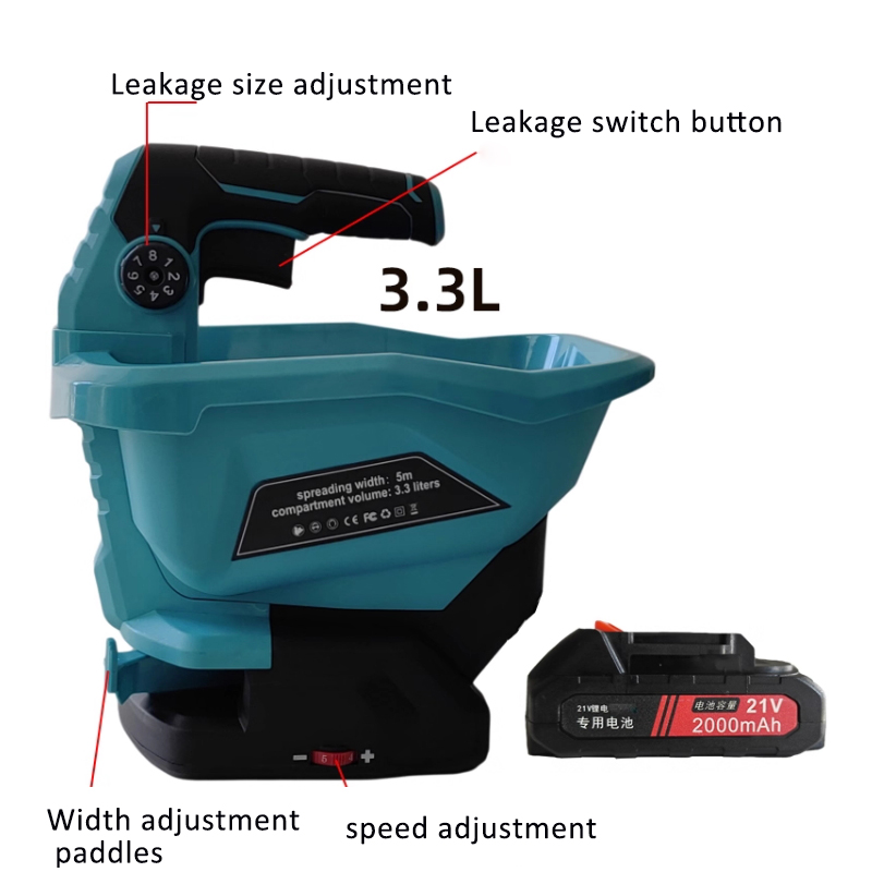 Esparcidor de Fertilizante Aut - Gardening Tools Electric reseña y precio