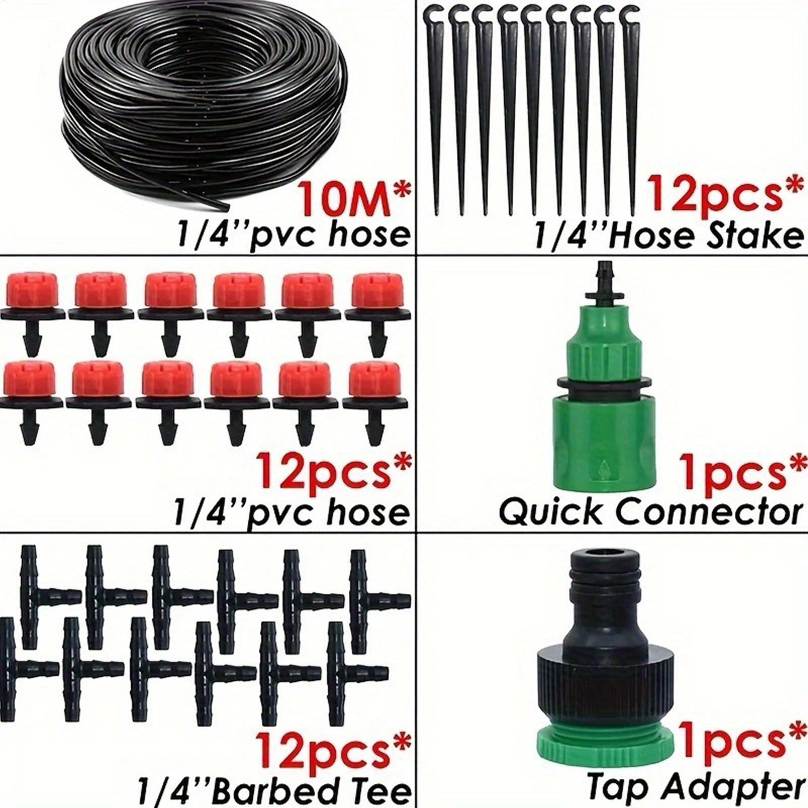 Sistema de riego para jardín,  - Drip Irrigation Kit reseña y precio