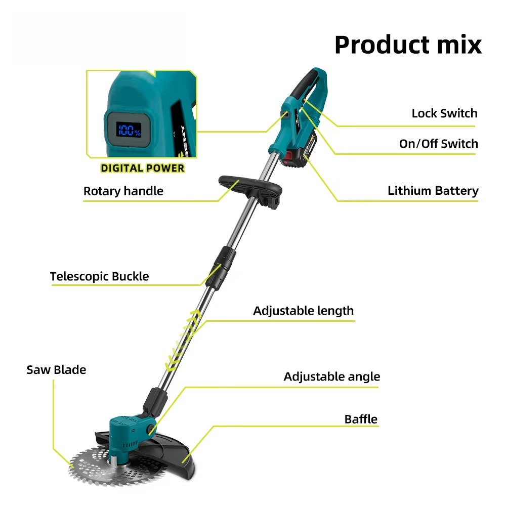 Cortadora de Césped Eléctrica  - Gardening Tools Electric reseña y precio
