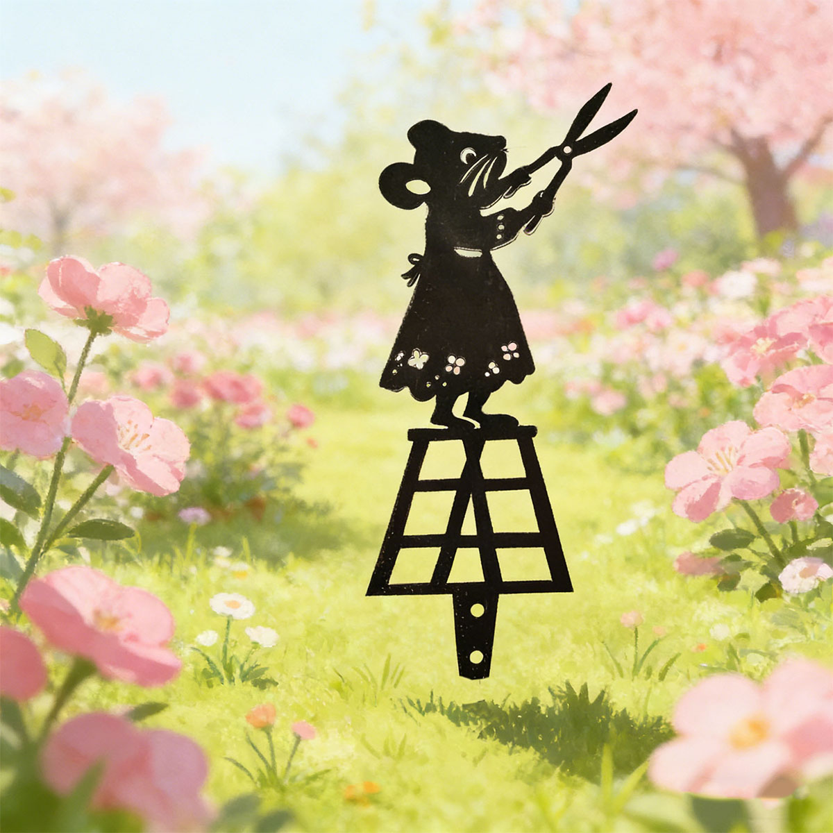 Columna de jardín de metal con - Gardening Tools Usa reseña y precio