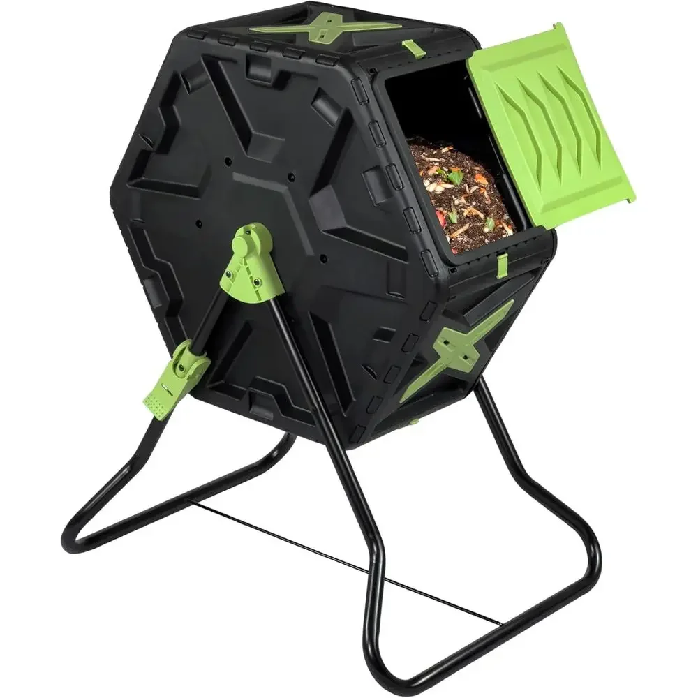 Compostador Giratorio para Ext - Compost Bin reseña y precio