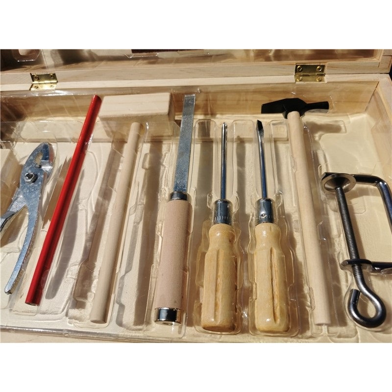 Caja de madera de carpintero p - Gardening Tools For 8 Year Olds reseña y precio