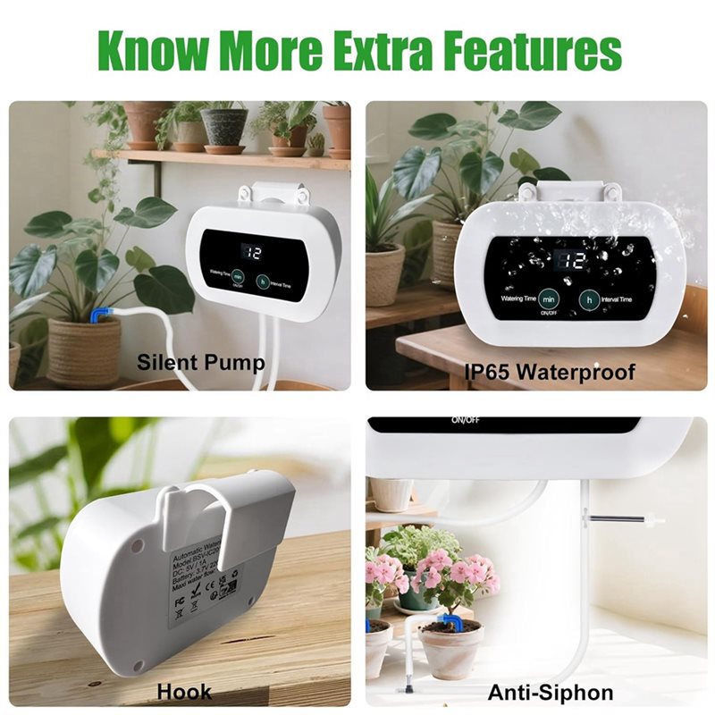 Sistema de riego inteligente p - Drip Irrigation Kit reseña y precio