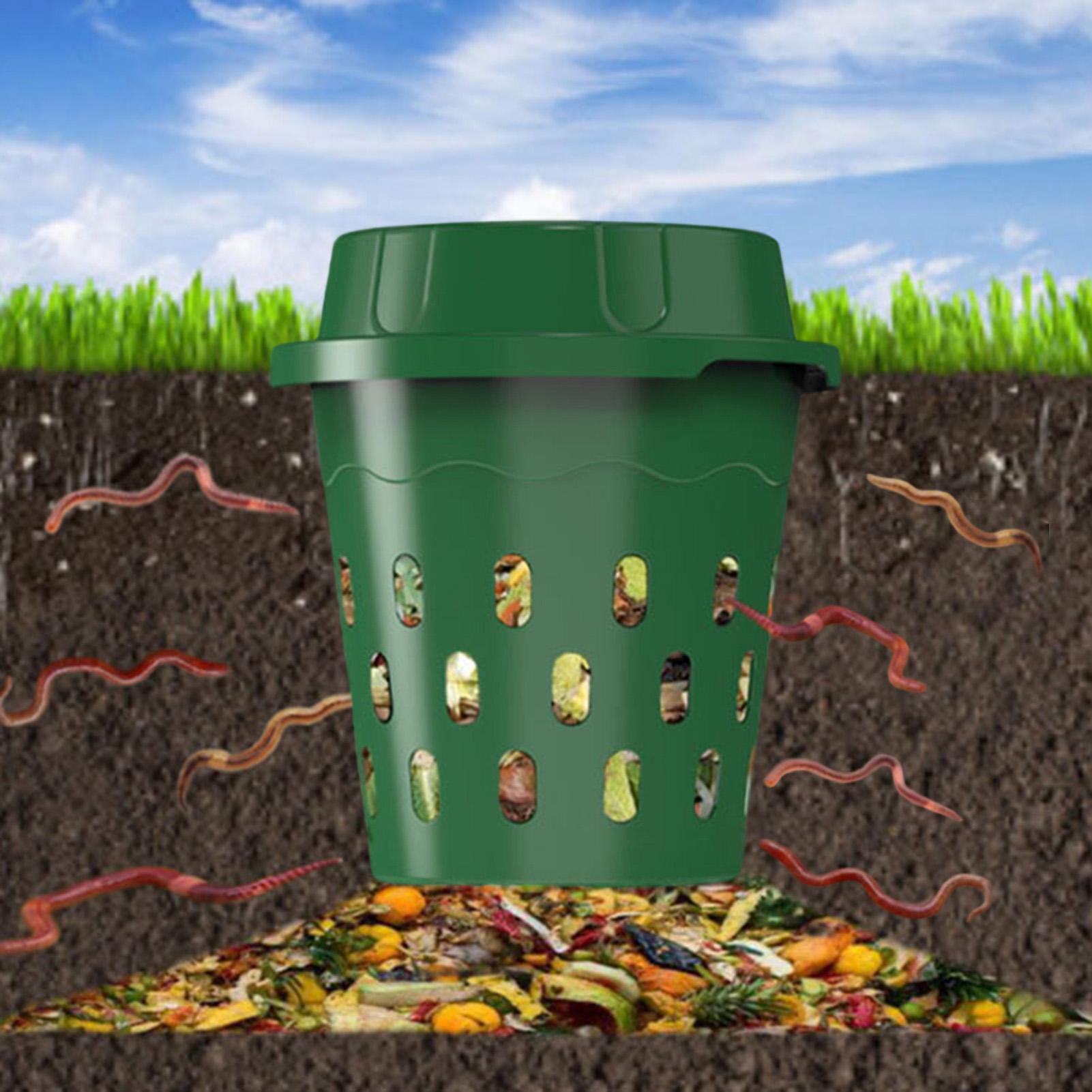 Compostador de gusanos enterra - Compost Bin reseña y precio