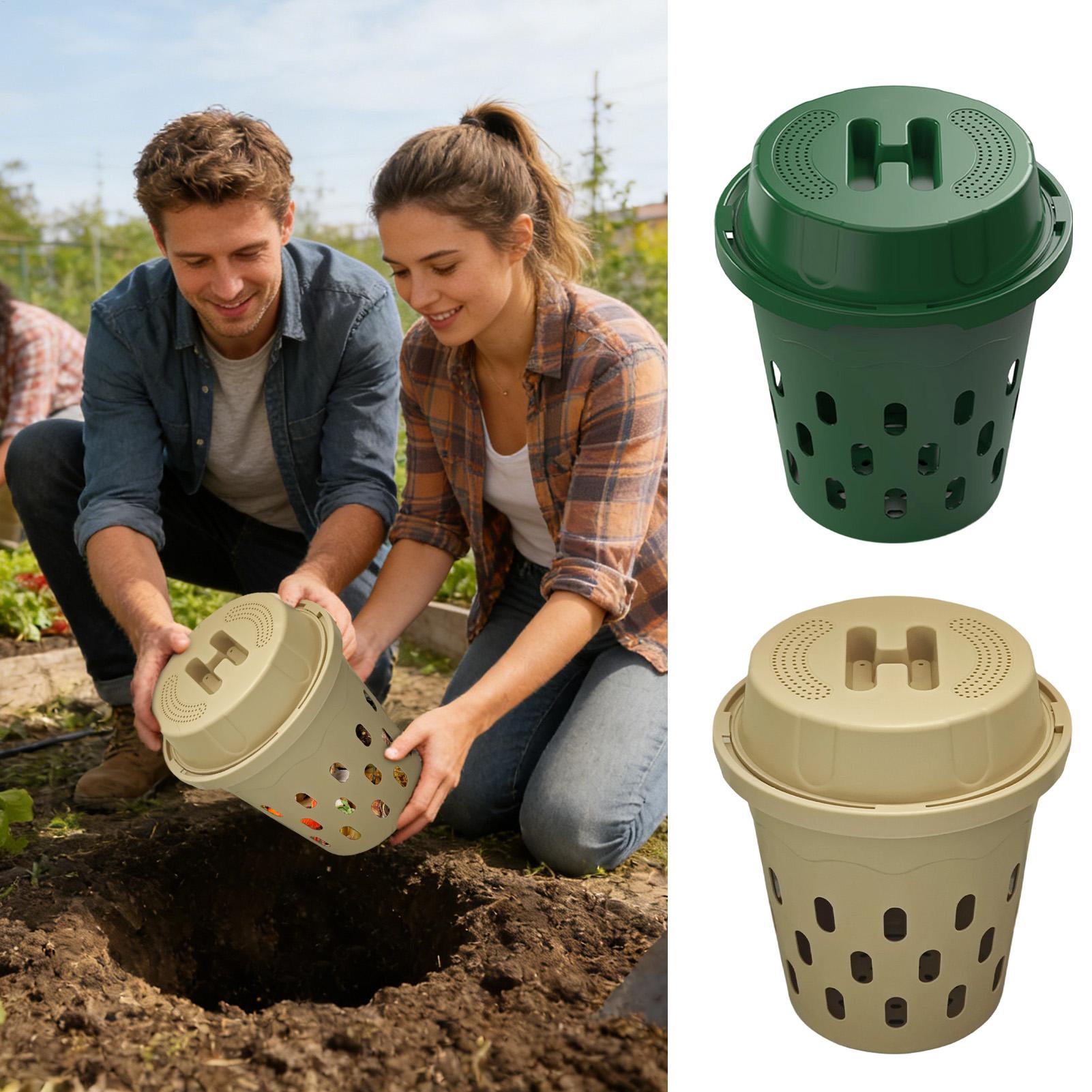 Compostador de gusanos enterra - Compost Bin reseña y precio