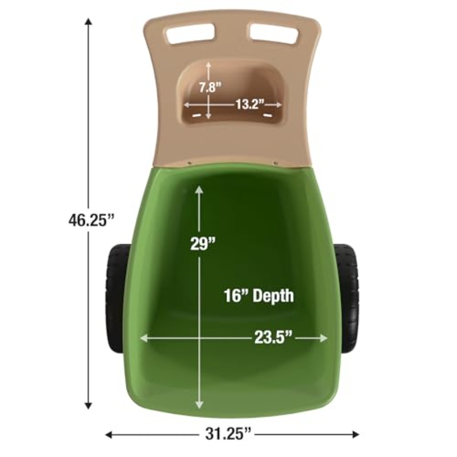 Carretilla Resistente Easy Hau - Gardening Tools Made In Usa reseña y precio